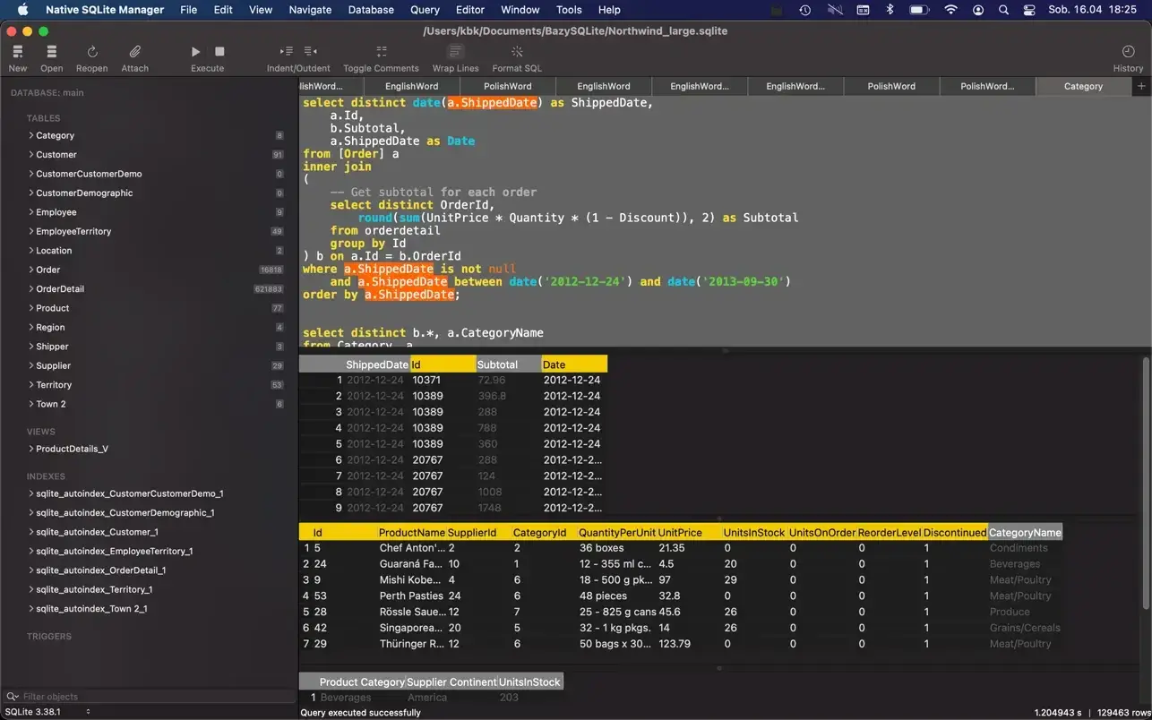 Native SQLite Manager for Mac v1.32.8 数据库管理 - Mac毒
